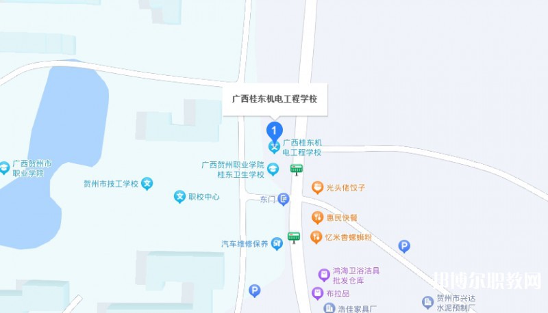 桂東機電工程學校地址，乘車路線
