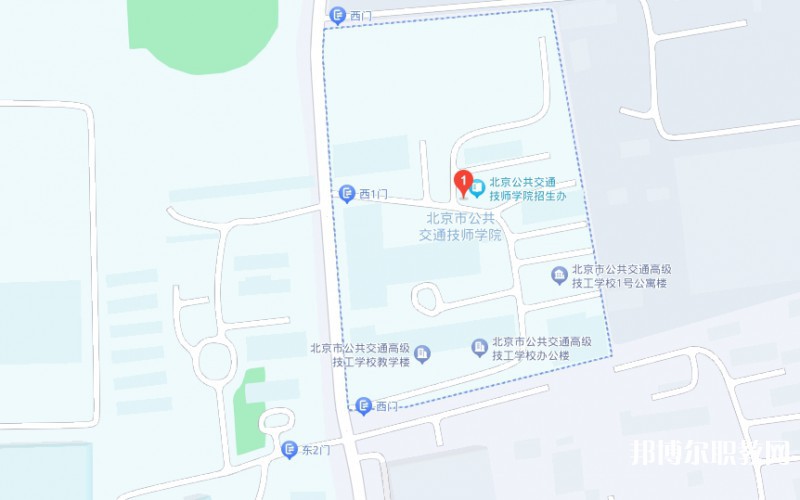 北京市公共交通高級技工學校地址，乘車路線
