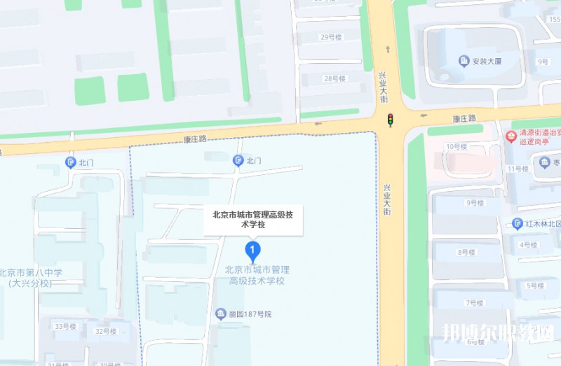 北京市城市管理高級技術(shù)學校地址，乘車路線