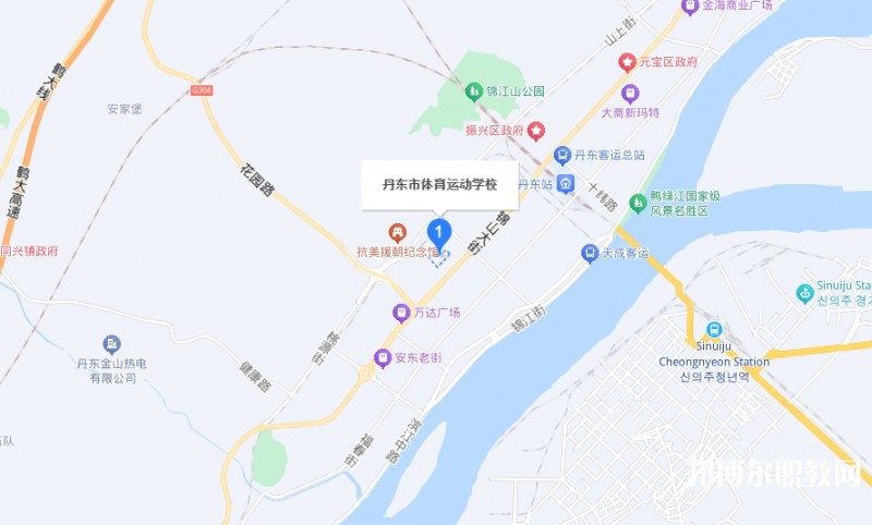 丹東市體育運(yùn)動(dòng)學(xué)校地址，乘車路線