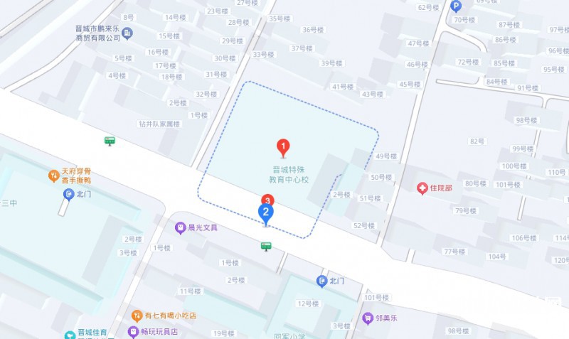 晉城市特殊教育中心學校地址，乘車路線