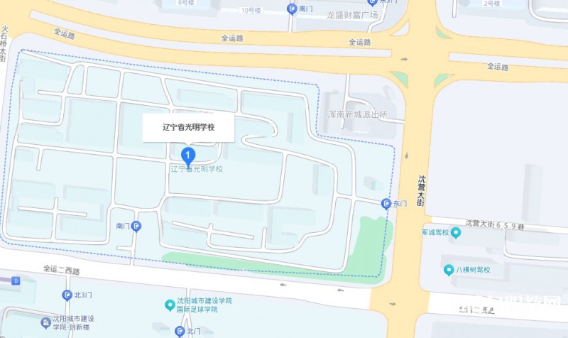 遼寧省孤兒學(xué)校地址，乘車路線